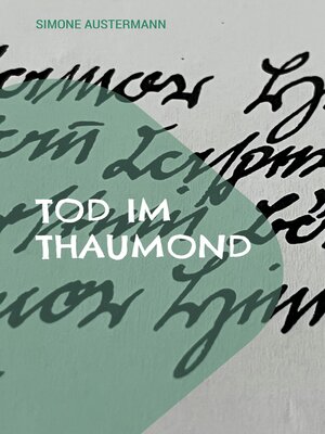 cover image of Tod im Thaumond